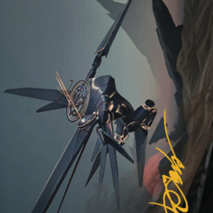 Steel Seraph Art Card (Gold-Stamped Signature) [The Brothers' War Art Series]