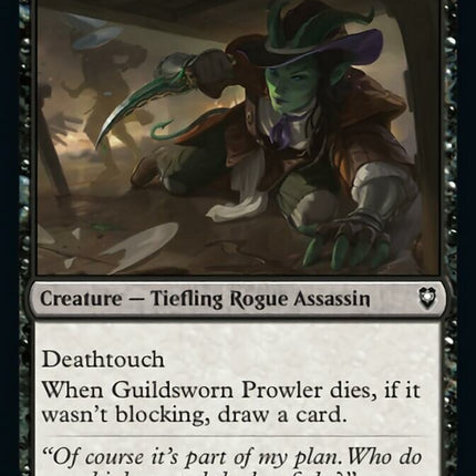 Guildsworn Prowler [Commander Legends: Battle for Baldur's Gate]