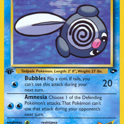 Misty's Poliwag (89/132) [Gym Challenge 1st Edition]