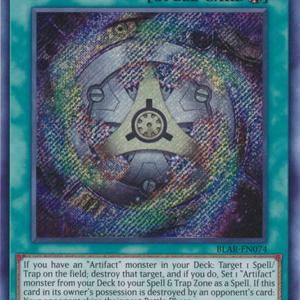 Artifact Ignition [BLAR-EN074] Secret Rare