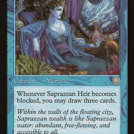 Saprazzan Heir [Mercadian Masques]
