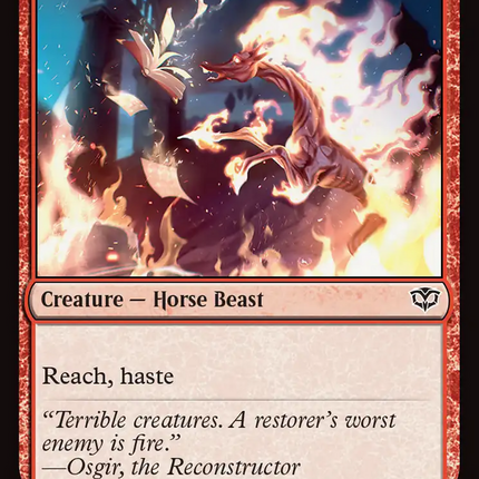 Rearing Embermare [Secrets of Strixhaven]