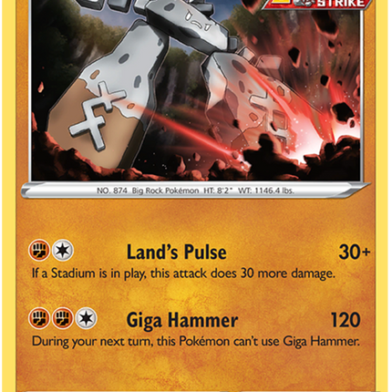 Stonjourner (084/163) [Sword & Shield: Battle Styles]