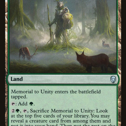 Memorial to Unity [Dominaria]