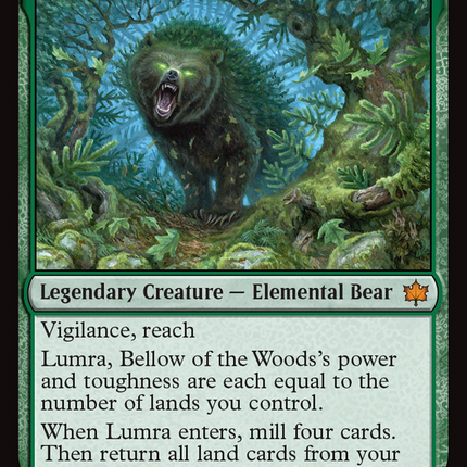 Lumra, Bellow of the Woods [Bloomburrow]