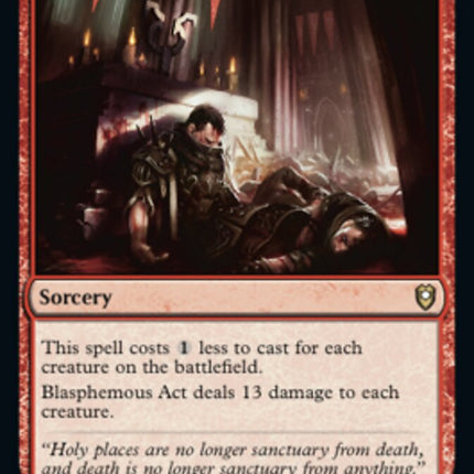 Blasphemous Act [Commander Legends: Battle for Baldur's Gate]