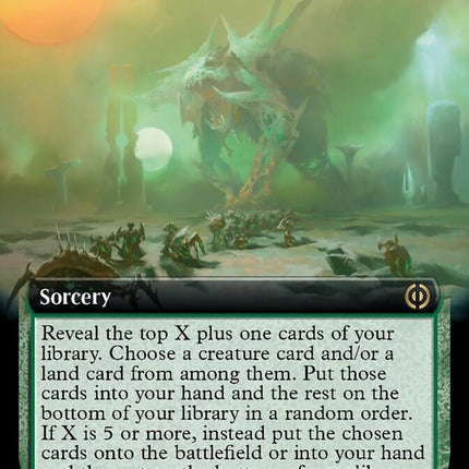 Green Sun's Twilight (Extended Art) [Phyrexia: All Will Be One]