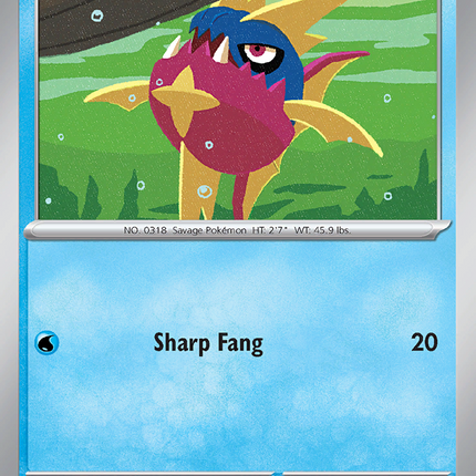 Carvanha (046/197) [Scarlet & Violet: Obsidian Flames]
