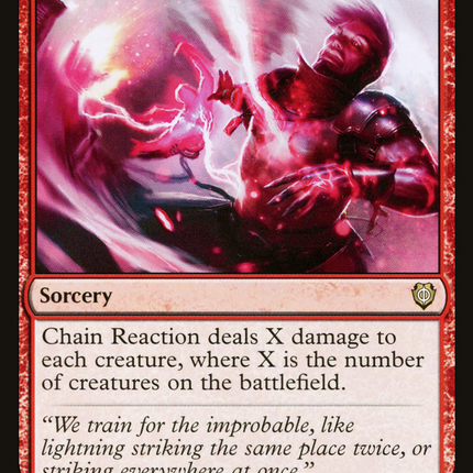 Chain Reaction [Phyrexia: All Will Be One Commander]