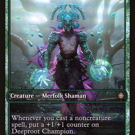 Deeproot Champion (Convention) (Full Art) [Ixalan Promos]