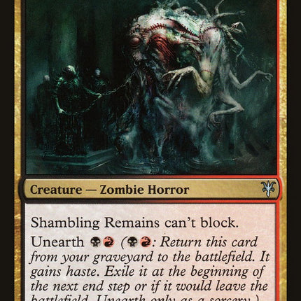 Shambling Remains [Duel Decks: Sorin vs. Tibalt]