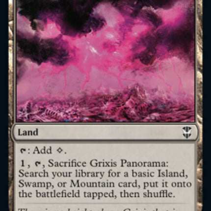 Grixis Panorama [Streets of New Capenna Commander]