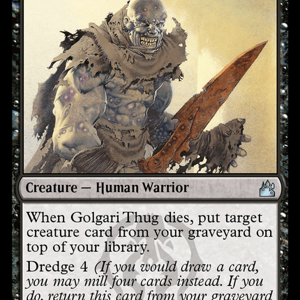 Golgari Thug [Ravnica Remastered]