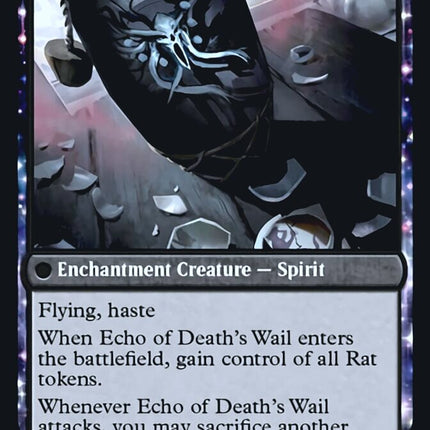 Tribute to Horobi // Echo of Death's Wail [Kamigawa: Neon Dynasty Prerelease Promos]