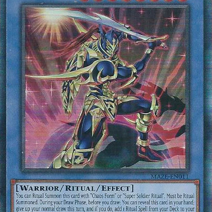 Black Luster Soldier - Legendary Swordsman [MAZE-EN011] Collector's Rare
