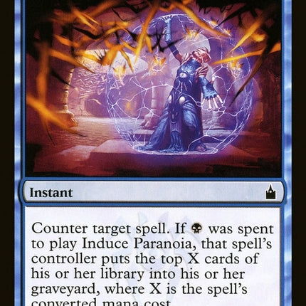 Induce Paranoia [Ravnica: City of Guilds]