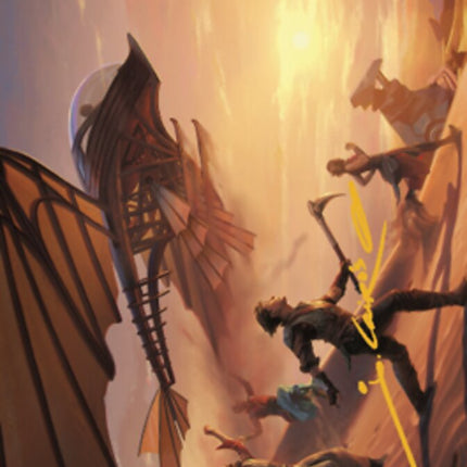 Take Flight Art Card (Gold-Stamped Signature) [The Brothers' War Art Series]