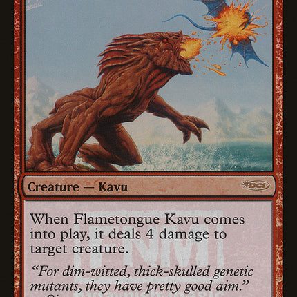 Flametongue Kavu [Friday Night Magic 2005]