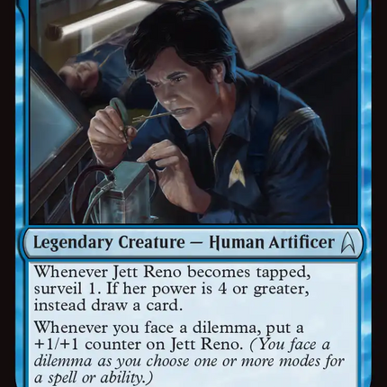 Jett Reno, Problem Solver [Star Trek]