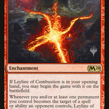 Leyline of Combustion (Promo Pack) [Core Set 2020 Promos]