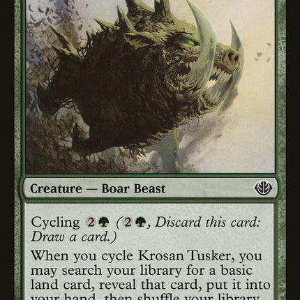 Krosan Tusker [Duel Decks: Garruk vs. Liliana]