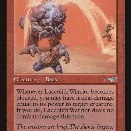 Laccolith Warrior [Nemesis]