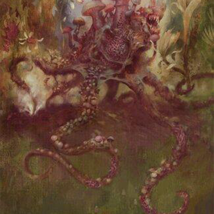 Sowing Mycospawn Art Card [Modern Horizons 3 Art Series]
