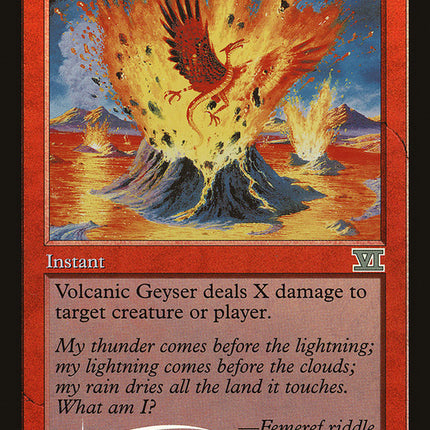 Volcanic Geyser [Friday Night Magic 2000]