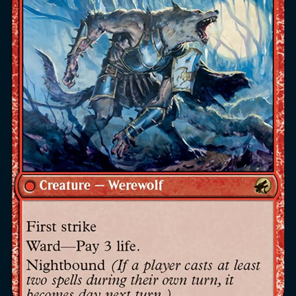 Brutal Cathar // Moonrage Brute [Innistrad: Midnight Hunt]