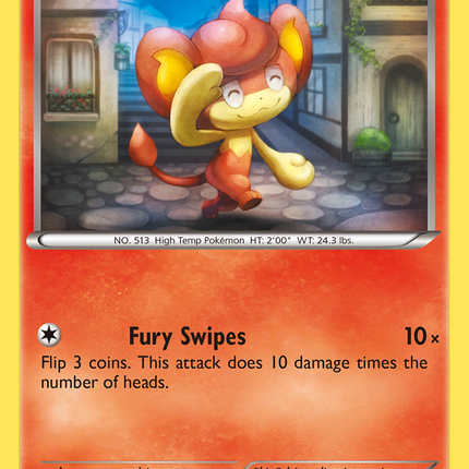 Pansear (XY131) [XY: Black Star Promos]