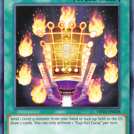 Kuji-Kiri Curse [MP21-EN028] Common