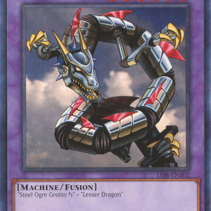 Metal Dragon (25th Anniversary) [LOB-EN102] Rare