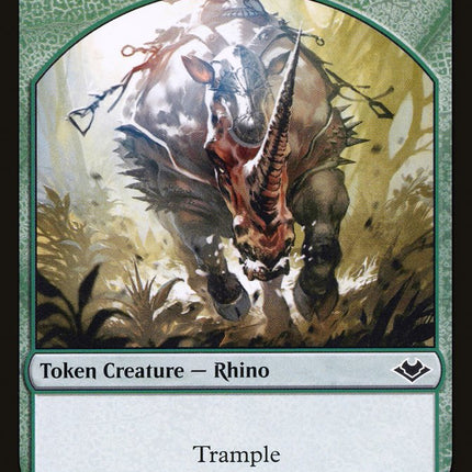 Elemental (008) // Rhino (013) Double-Sided Token [Modern Horizons Tokens]