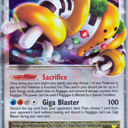 Regigigas LV.X (DP30) [Diamond & Pearl: Black Star Promos]