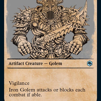 Iron Golem (Showcase) [Dungeons & Dragons: Adventures in the Forgotten Realms]