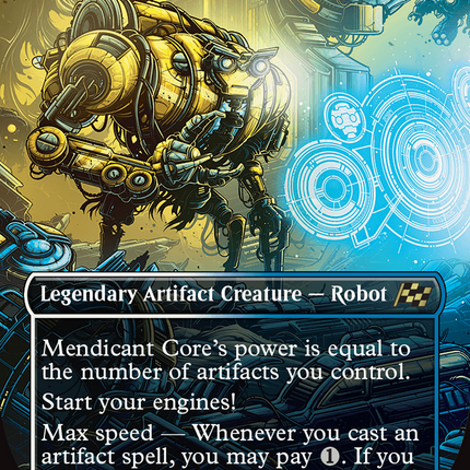 Mendicant Core, Guidelight (Borderless) [Aetherdrift]