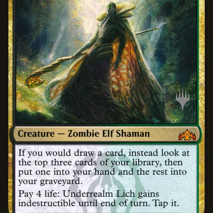 Underrealm Lich (Promo Pack) [Guilds of Ravnica Promos]