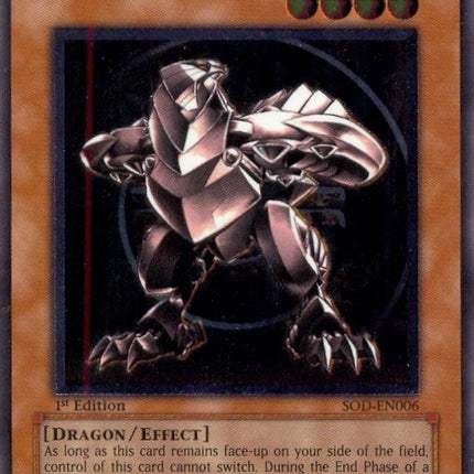 Horus The Black Flame Dragon LV4 [SOD-EN006] Ultimate Rare