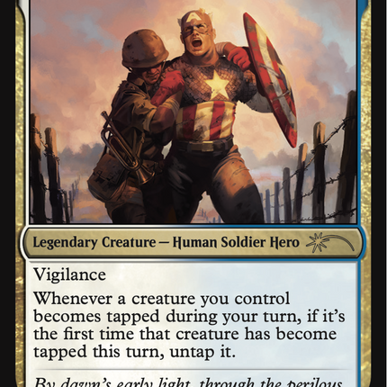 Captain America, Living Legend [Media Promos]
