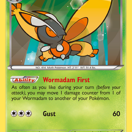 Mothim (4/124) [XY: Fates Collide]
