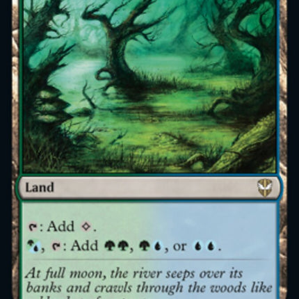 Flooded Grove [Streets of New Capenna Commander]