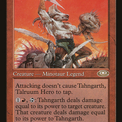 Tahngarth, Talruum Hero (Dave Dorman) [Planeshift]