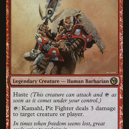 Kamahl, Pit Fighter [Duels of the Planeswalkers]