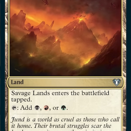 Savage Lands [Commander Masters]