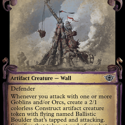 Mordor Trebuchet [The Lord of the Rings: Tales of Middle-Earth Showcase Scrolls]