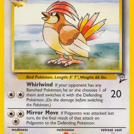 Pidgeotto (28/130) [Base Set 2]