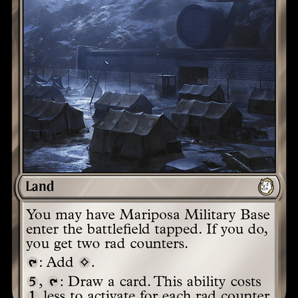Mariposa Military Base (Surge Foil) [Fallout]