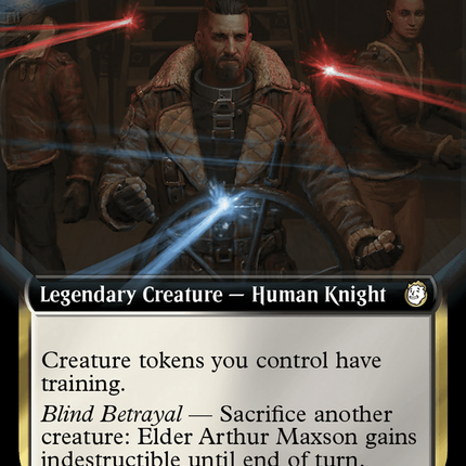 Elder Arthur Maxson (Extended Art) (Surge Foil) [Fallout]