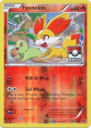 Fennekin (10/124) (League Promo) [XY: Fates Collide]