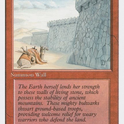Wall of Stone [Fourth Edition]